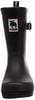 MOZ Women's Long Rain Boots, Black, Size 23.5-24.0 Cm, 2EKMR8418-BL-L