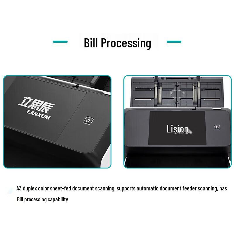 Lanxum G5260F A3 Duplex Color Document Scanner CN Plug (adapter Included)