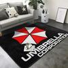 Horror Movie Umbrella Corporation Carpet for Living Room Home Decorations Sofa Table Large Area Rugs Bedroom Non-slip Floor Mat