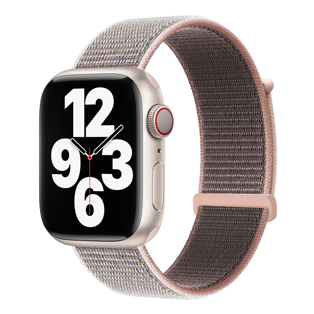 Nylon Loop Strap for Apple Watch Serise 11 Band 46mm 40mm 44mm 45mm 42mm 41mm 38mm Smart Belt Bracelet for IWatch Ultra3 49mm Serise10/9/8/7/6/SE3/5/4