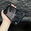 Metal Camera Ring Case IPhone 16 Pro Max 15 14 13 12 Series Transparent Shockproof Magnetic Snap Cover