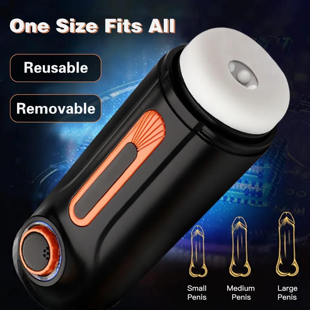 2024 Automatic Artificial Vagina for Masturbation Supplies Men Automatic Male Masturbrator Masturbation for Man Pussy Aircraft Cup