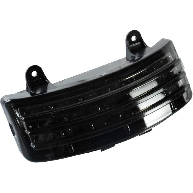 HDBUBALUS Tri-Bar Rear Fender LED Brake Tail Light Turn Signal Lamp Fit for Harley 2006-2009 Street Glide FLHX EFI FLHXI