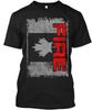 Canadian Fireman Firewoman Fire Service 100% Cotton T-shirt Mens Tees Top Made In the USA T-Shirt Tee Top Unisex