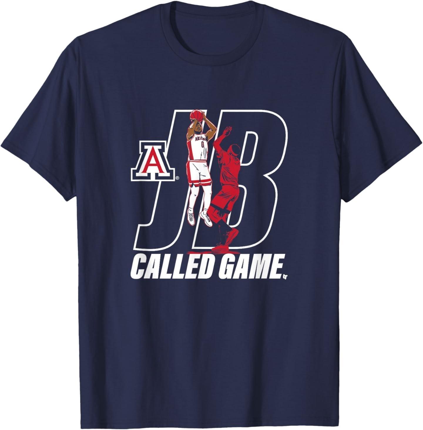 Jaden Bradley - JB Called Game - Arizona Wildcats Basketball T-Shirt S разноцветный