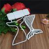 Mermaid Tail Design Style Metal Cutting Die Stencil for DIY Scrapbooking Album Photo Embossing Paper Card Craft Decor