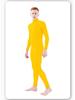 Halloween Cosplay Solid Color Full Body Open Face Zentai Bodysuit