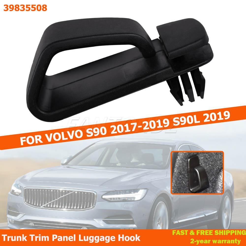 39835508 Rear Trunk Trim Panel Luggage Hook Right Side Trim Panel Hook Buckle Clip For Volvo S90 2017-2019 S90L 2019