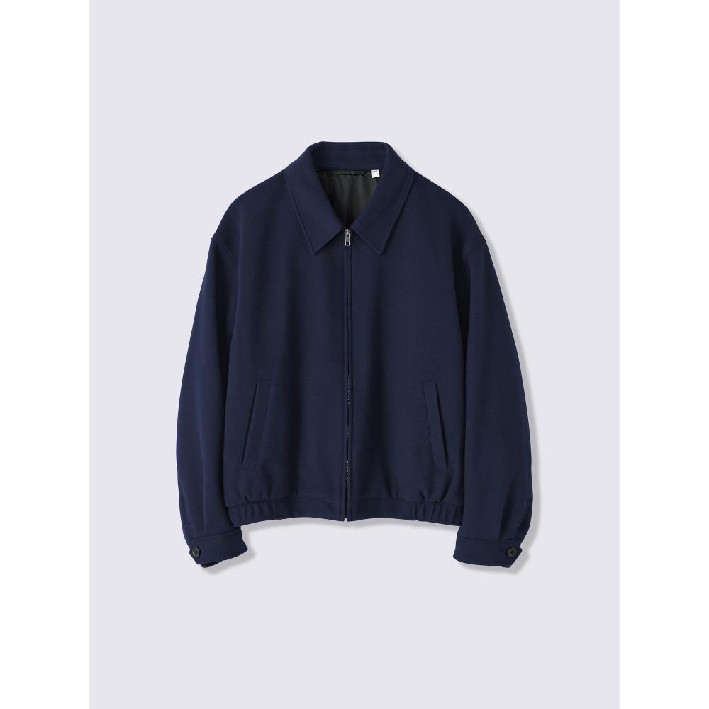 GU by Uniqlo Cozy Melton Zip Blouson