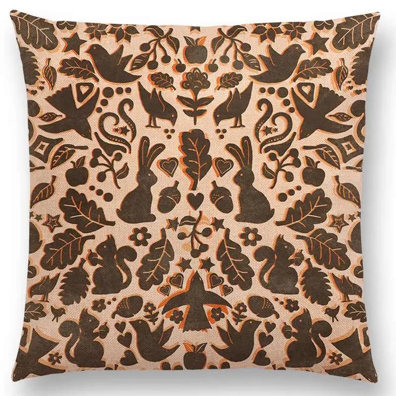 New Cute Christmas Gift Fruit Pumpkin Ice Cream Interesting Art Colorful Decorative Pattern Cushion Cover Sofa Throw Pillow case