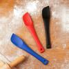 Multi-Purpose Kitchen Silicone Spatula Flexible Easy To Clean Cooking Dough Scraper Durable Heat-Resistant Baking Cake Tools