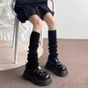 1Pair Lolita Knitted Foot Cover Warm Crochet Sock Boot Cuffs New Thigh Tights  Autumn Winter