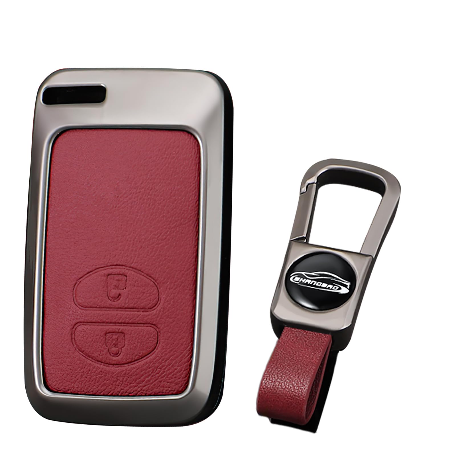 KUNIO Toyota key case key holder key cover Prius 30 красный