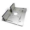 Router Table Insert Plate 2 in 1 Woodworking Bench Flip Board for Electric Routing Trimming Machine