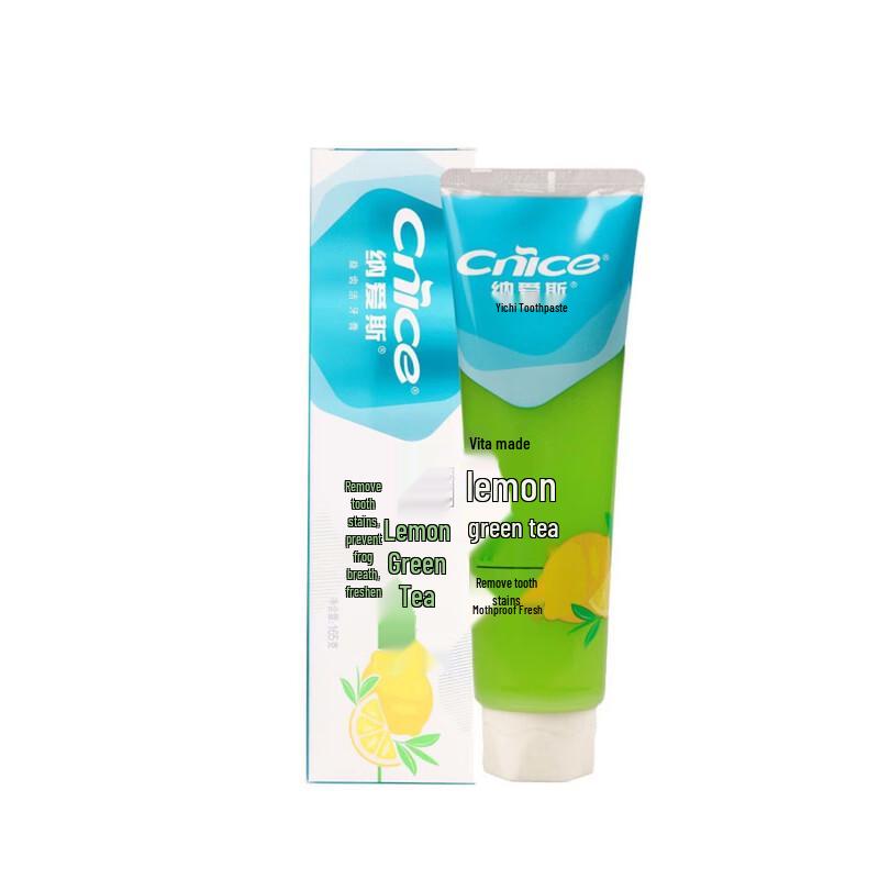 Nice Lemon Green Tea Fresh Breath Anti-Cavity Toothpaste