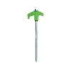8in Screw In Tent Stakes - Ground Anchors Screw In, Tent Pegs Camping Stakes, Metal Threaded Tent Spikes, Heavy Duty Tent Stakes Tent Pegs
