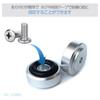 Audio Insulators for Speakers Prevents Feedback Circular Type Vibration Damping Set Gordo - - Aluminum, - Gold/Silver - Soundproofing, - 4-Piece