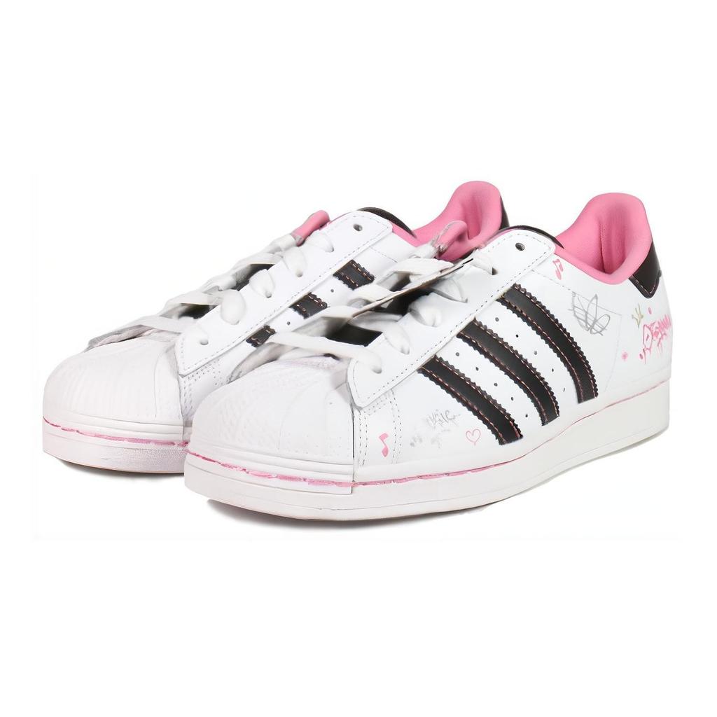 Hello Kitty x adidas Superstar J Kurumi Kids Sneakers White Bliss-Pink Cloud-White IF3561