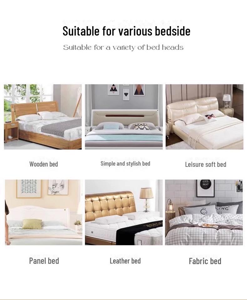 European-Style Dustproof Soft Fabric Headboard Cover