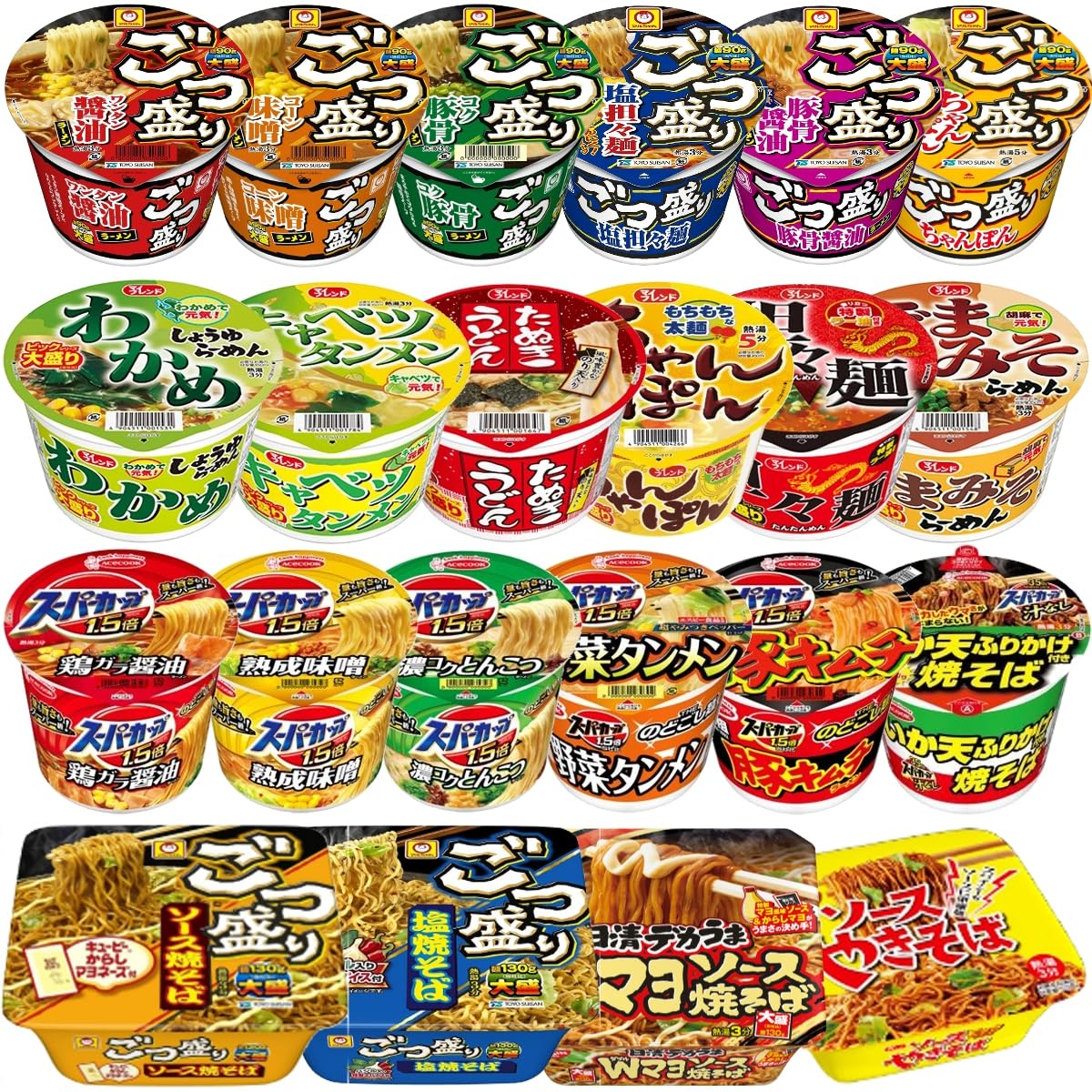 

Popular large ramen 12 12 assorted original package types, servings,