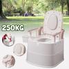 Home Bathroom Potty Commode Outdoor Camping Toilets Stool Barrel Portable Toilet Seat Old Elder Pregnant Woman Removable Toilet