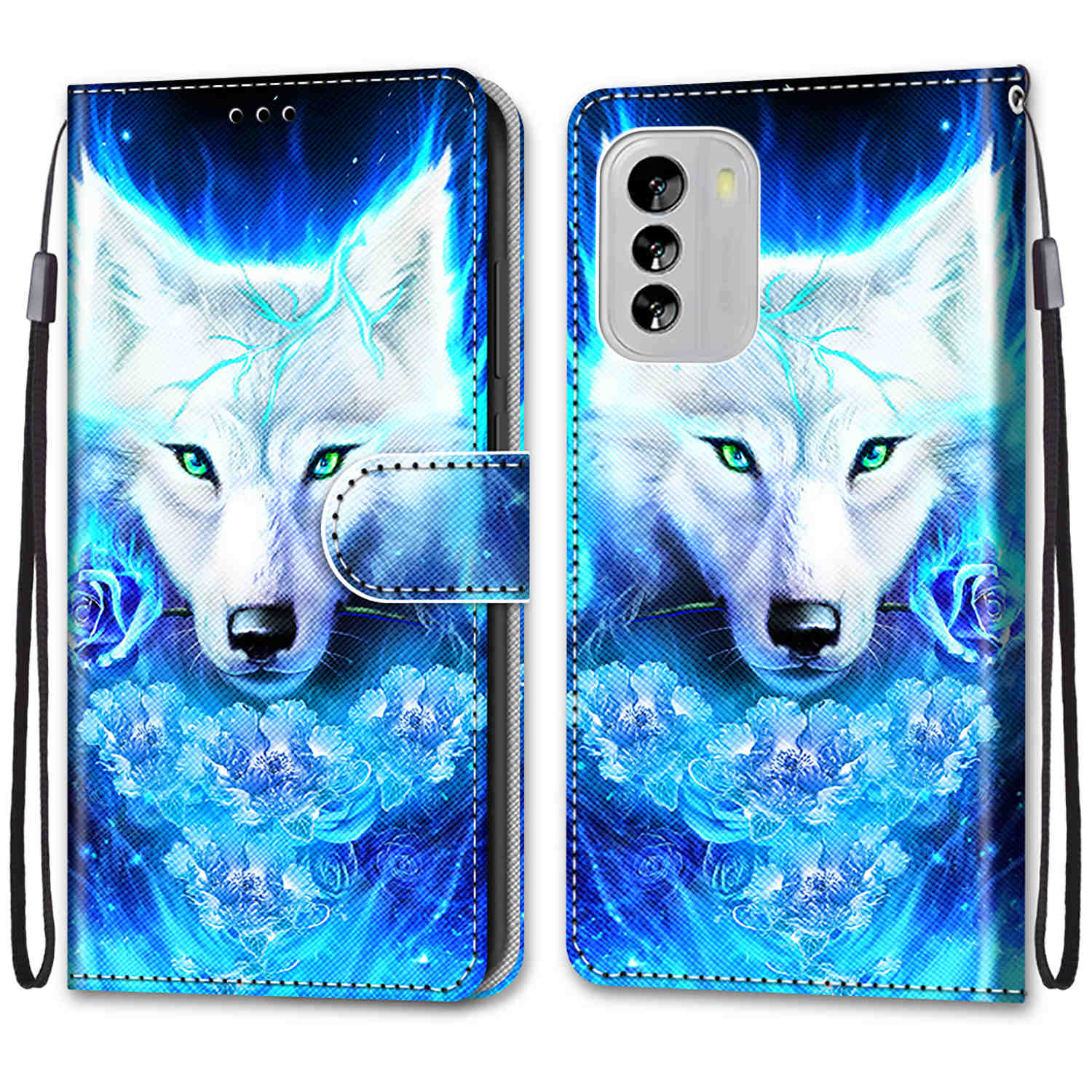 

Розкішний розписний шкіряний чохол Wallet Book Style Protective Cover для Nokia G42/Nokia G310 5G/Nokia C32 C12/Nokia G60/Nokia G21 G11/Nokia C01 Plus Nokia G21/Nokia G11