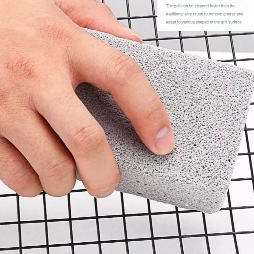 Cuttable Pumice Cleaning Stone Grey Grill Cleaning Brick New BBQ Grill Cleaning Brush Brick Block