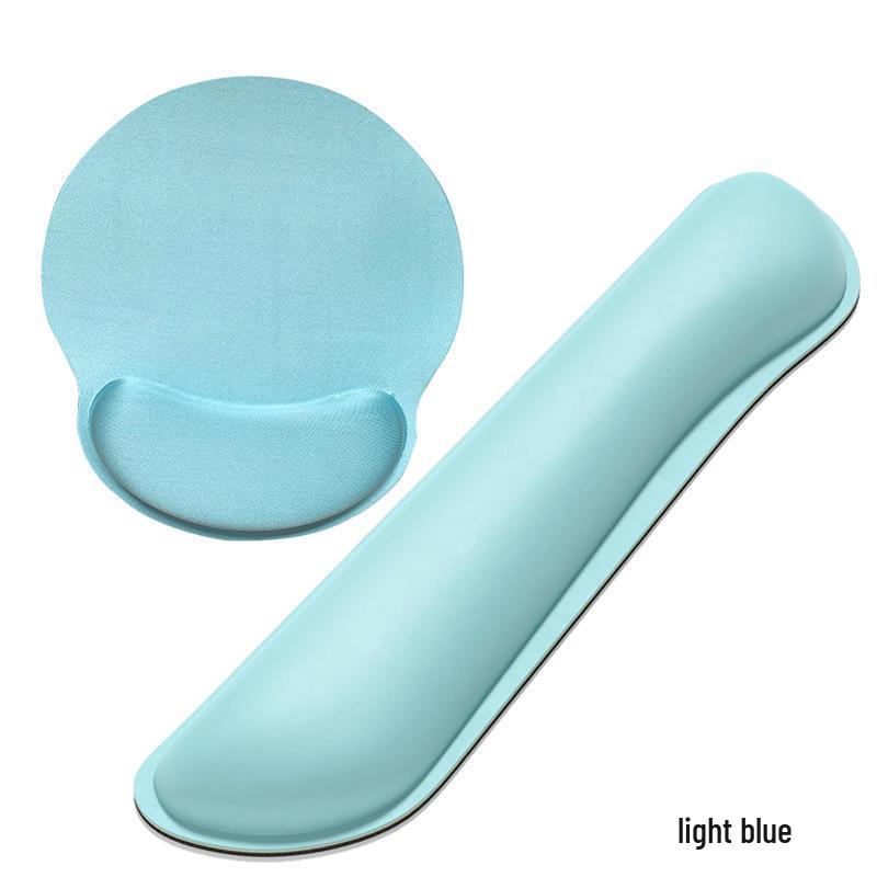 Cross-Border Memory Foam Wrist Pad: Dirt-Resistant, Slow Rebound Hand Rest for Mouse and Keyboard Use
