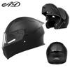 Full Face Motorcycle Helmet Men Women Winter ABS Safety With Flip-Up Visor 3C Certified