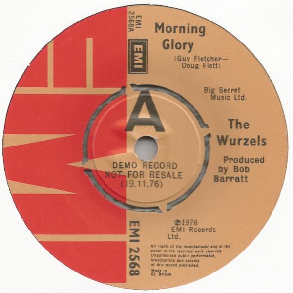 7inch Record WURZELS - Morning Glory EMI2568PROMO EMI 1976 UK Pop Used