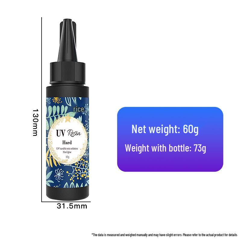 DIY Jewelry UV Drip Glue: Fast-Drying, Odorless, Transparent Crystal UV Curing Adhesive