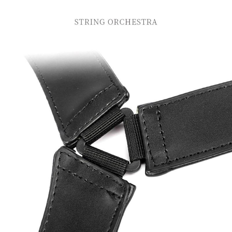 Ham pentru saxofon, Curea de umăr căptușită pentru saxofon, Curea de piept pentru începători, Ham dublu pentru umeri pentru saxofon