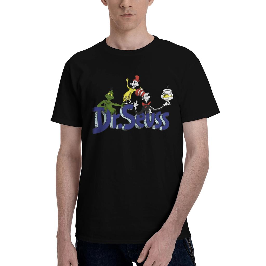 New Arrival Dr and Friends T Shirt For Unisex Reading Day America March 2 Pure Cotton Tee Shirt Short Sleeve Clothing