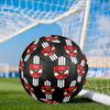 Vasco Football Club Printed Size 5 Soccer Balls, Anti-Slip, Protective Football, Outdoor Sport, a Unique Gift Suitable for Him/her, Birthday