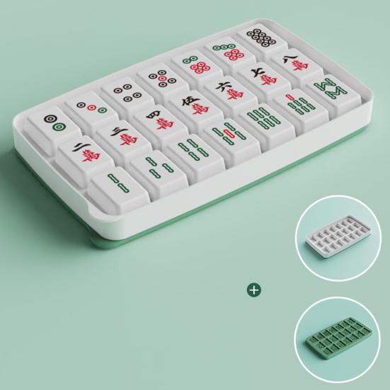 DIY Bez zápachu Kreativní Formička na led odolná nízkým teplotám Forma na mahjong na ledovou kouli