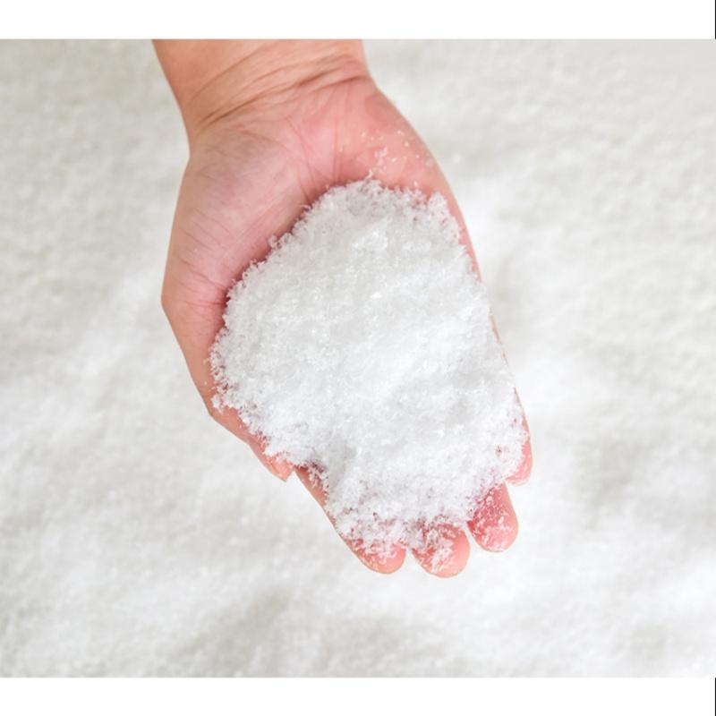 500g Christmas Artificial Snow Powder Simulation Snowflake Fake Snow Powder Dry Snow Powder Scene Christmas Decoration