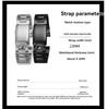 Adaptat pentru seria Casio PRG-600/650/600Y/PRW-6600Y curea de ceas modificată din oțel solid de precizie Cataramă metalică pliabilă 24mm
