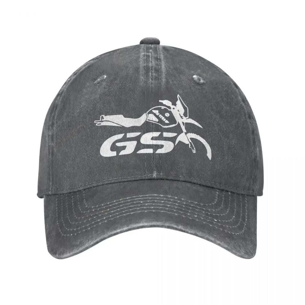 Motorbike R1100 GS Men Women Baseball Caps R850 GS Art Distressed Washed Hats Cap Casual Outdoor All Seasons Travel Sun Cap