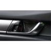 For Honda Accord 2018-2021 4x Carbon Fiber Car Inner Door Handle Bowl Cover Trim