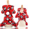 Four-legged Flannel Dog Pet Cat Dog Clothes Cat Supplies Warm Colorful Stripes