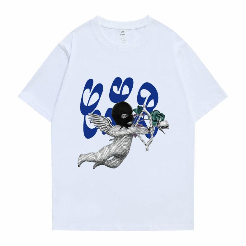 T-shirt con Stampa Album Certified Lover Boy Fantastica Hip Hop Rapper Drake Magliette per Ragazzi Top Unisex Moda Donna Casual T-shirt a Maniche Corte
