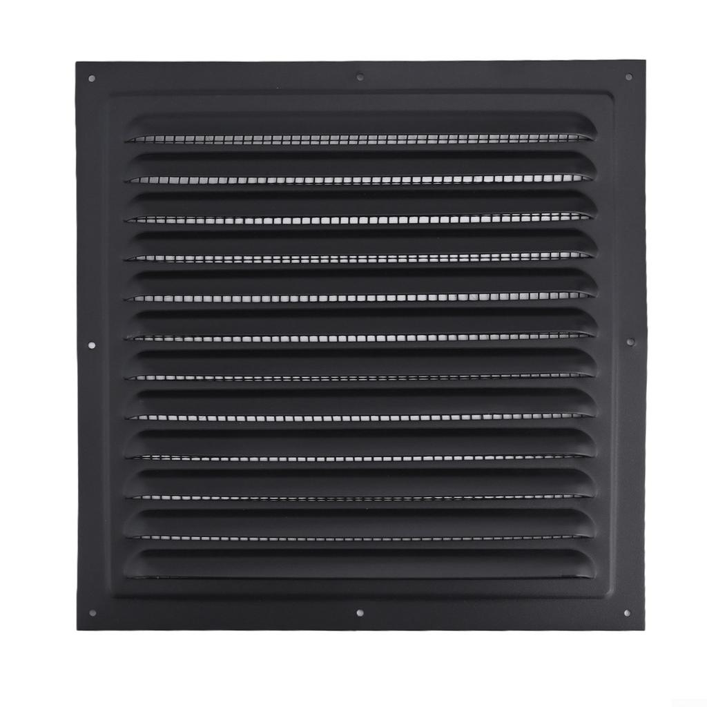 Exterior Wall Grille Cover Metal Louver Vent Cover Square Vent