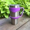 Purple Handle For 30 Oz Yeti Rtic Sic Cup Holder Tumbler Rambler Travel Cup