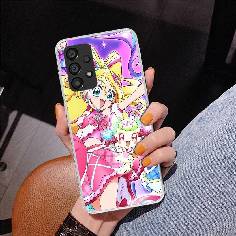 Pretty Cure Anime Phone Case For Samsung Galaxy A52 A32 A22 A12 A51 A31 A50S A30S A20S A10S Note 20 Ultra 10 Plus S10 A72 A71 Ga