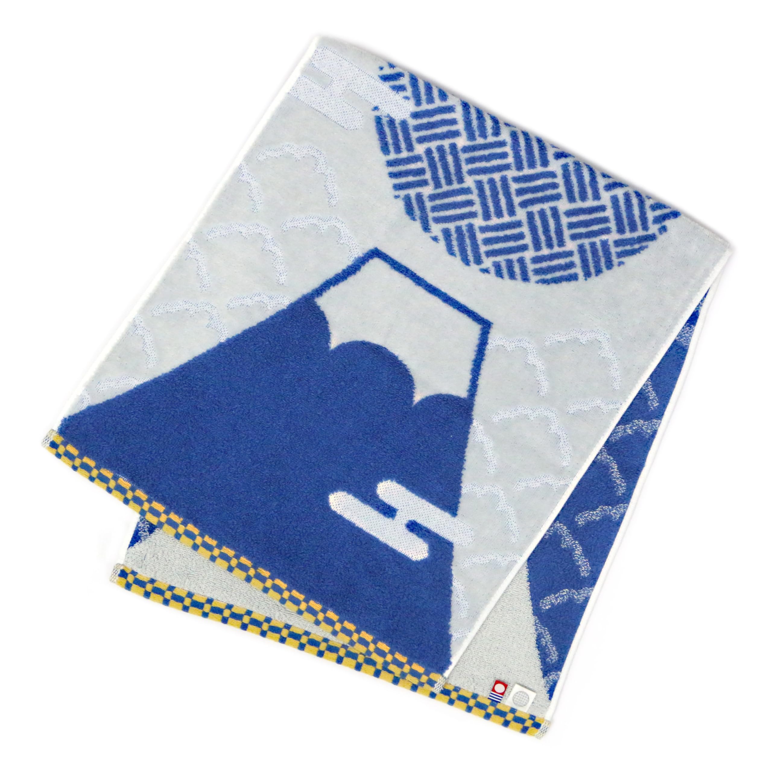 Imabari Towel Iori Face Made in High Mount Fuji  Fujisan  Towel, Japan, Absorbency, (Blue) синий