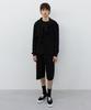 INSILENCE Waffle Crew Neck Long Sleeve Black