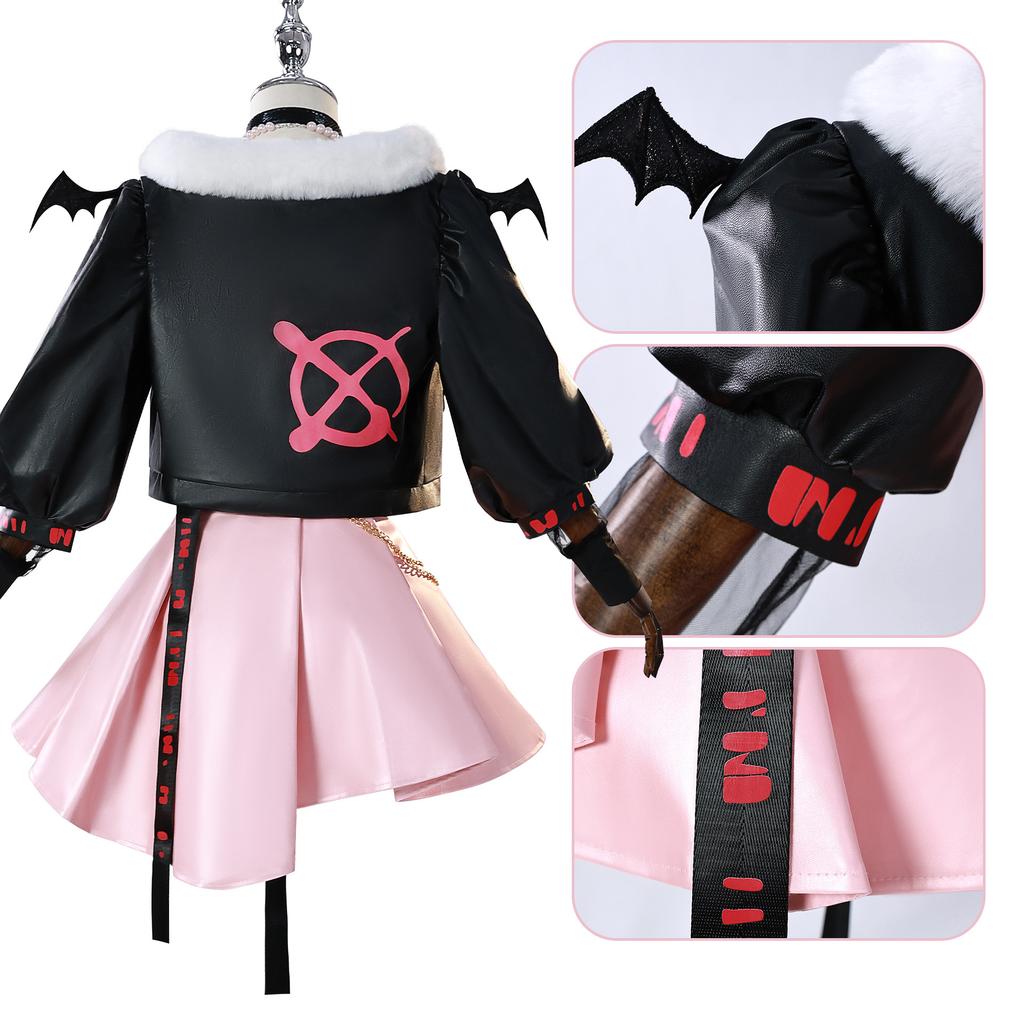Virtual Idol Luo Tianyi Cosplay Costume Uniform Halloween Party for Women Men Carnival Props