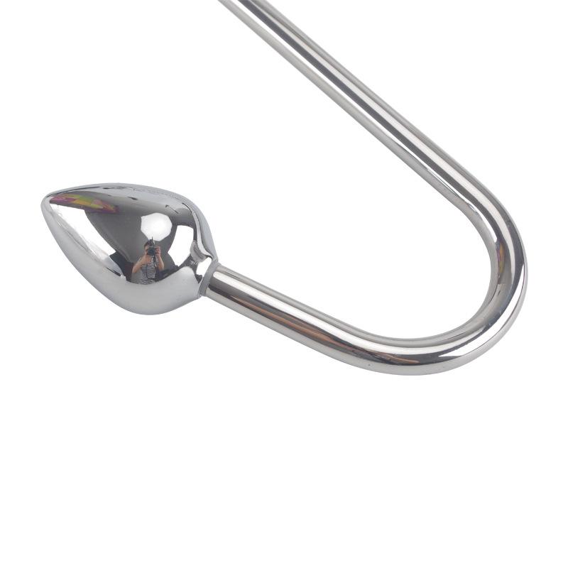 Metal Stainless Steel Electric Shock Anal Hook Sex Product Sex Toy Couple Fast Musical Instrument Adult Sex Product