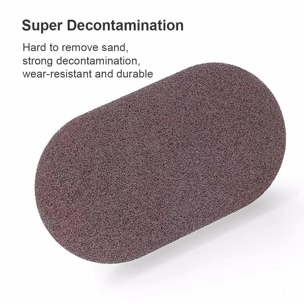 Itchen Gadgets Magic Sponge Cleaning Sponge Kitchen Tools Strong Decontamination Brush with Handle Bathroom Kitchen Accessories