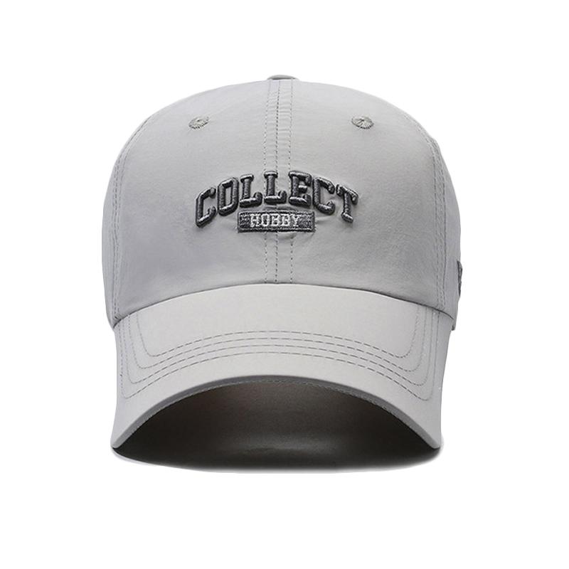 Men Women Cap Summer Quick Dry Cap Mesh Breathable Thin Baseball Cap Outdoor Fishing Sunscreen Hat